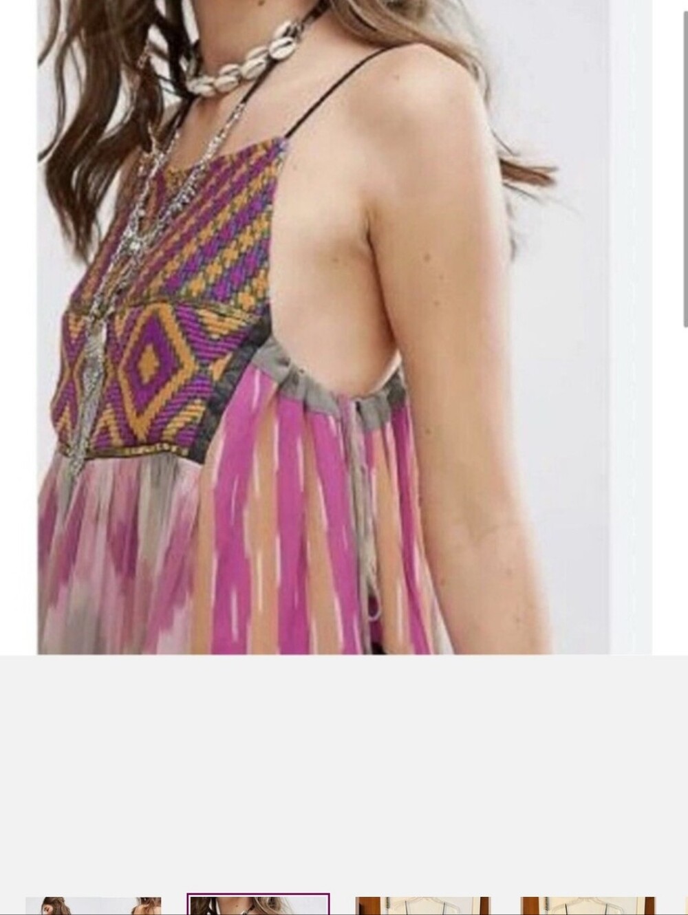 FreePeople gypsy inspired dress 👗 oversized fit - Picture 9 of 9